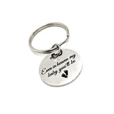 Pregnancy Loss, Even In Heaven My Baby You’ll Be Keychain, Miscarriage Memorial, Infant Loss Gift, Miscarriage Sympathy, Remembering Baby