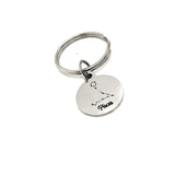 Astrological Sign, Pisces Keychain, Star Sign, Zodiac Sign, Birthday Gift, Charm Keychain, Gift For Her, Gift For Him, Zodiac Keychain