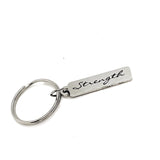 Strong Person Gift, Strength Keychain, Daughter Gift, Son Gift, You Are Strong, Encouragement Gift, Motivational Gift, Keychain Gift For Her