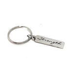 Strong Person Gift, Strength Keychain, Daughter Gift, Son Gift, You Are Strong, Encouragement Gift, Motivational Gift, Keychain Gift For Her