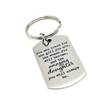 Daughter Gift, Amazing Daughter Keychain, Gift For Daughter, Daughter Birthday, Daughter Love, Going To College, Encouraging Her Keychain