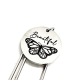 Butterfly Gift, Beautiful Butterfly Bookmark, Paperclip Bookmark, Butterfly Charm, Daughter Gift, Gift For Her, Butterfly Lover