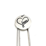 Love Gift, Love Bookmark, Lover Charm, Charm Bookmark, Daughter Gift, Wife Gift, Son Gift, Reader Gift, Planner Bookmark, Paperclip