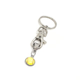 Softball Charm Keychain, Softball Gift, Softball Player Gift, Softball Mom Gift, Daughter Gift, Gift For Mom, Student Athlete Gift