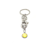 Softball Charm Keychain, Softball Gift, Softball Player Gift, Softball Mom Gift, Daughter Gift, Gift For Mom, Student Athlete Gift