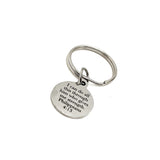 Scripture Gift, I Can Do All Things Through Him Who Gives Me Strength Keychain, Philippians 4 13, Scripture Keychain, Faith Scripture Quote