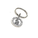 Patron Saint Gifts, Saint Francis Of Assisi Keychain, Patron Saint Of Sick Animals, Veterinarian Gift, Animal Lover Gift, Catholic Saints
