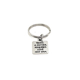 Stepdad Gift, Being A Father Requires Love Not DNA Keychain, Stepfather Gift, Marriage Gift, Dad You Didn’t Have To Be, Adoptive Father Gift