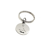 Astrological Sign, Pisces Keychain, Star Sign, Zodiac Sign, Birthday Gift, Charm Keychain, Gift For Her, Gift For Him, Zodiac Keychain