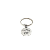 Faith Gift, I Am Who HE Says I Am Keychain, I Am Who God Says I Am, Christian Gift, Faith Quote, Daughter Gift, Encouraging Her, Son Gift