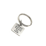 Love Gift, Distance Gives Us A Reason To Love Harder Keychain, Long Distance Love, Moving Away Gift, Gift For Her, Gift For Him, I Love You