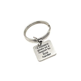 Love Gift, Distance Gives Us A Reason To Love Harder Keychain, Long Distance Love, Moving Away Gift, Gift For Her, Gift For Him, I Love You