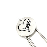 Hope Gift, Hope Bookmark, Planner Bookmark, Paperclip Bookmark, Charm Bookmark, Daughter Gift, Encouraging Gift, Reader Gift