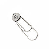 Faith Gift, With God’s Help Bookmark, Charm Bookmark, Christian Gift, Christian Encouragement, Paperclip Bookmark, Bible Bookmark Gift