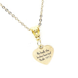 Faith Gift, He Heals The Brokenhearted Necklace, Sympathy Gift, Psalm 147 3, Christian Jewelry, Faith Jewelry, Christian Woman Gift For Her