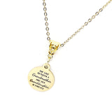 Grandmother Gift, Granddaughter Gift, The Love Between A Grandmother And Her Granddaughter Is Forever Necklace, Grandmother Christmas Gift