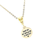 Mom Gift, Thank You For Loving Me As Your Own Necklace, Stepmother Gift, Blended Family, Mother In Law Gift, Christmas Gift For Her