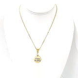 Happy Birthday Gift, Happy Birthday Necklace, Gift For Her, Wife Gift, Daughter Gift,  Granddaughter Gift, Girlfriend Gift, Birthday Jewelry