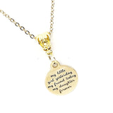 Daughter Gift, My Little Girl Yesterday, My Friend Today, My Daughter Forever Necklace, Daughter Necklace, Gift For Her, Daughter Christmas