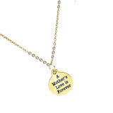 Mom Gift, A Mother’s Love Is Forever Necklace, New Mom Gift, New Mother Gift, Daughter Gift, Wife Gift, Gift For Her, Mom Jewelry