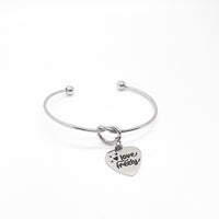 Love Gift, Love Freely Bracelet, Charm Bracelet, Love Jewelry, Gift For Her, Daughter Gift, Wife Gift, Love Bracelet, Granddaughter Gift
