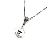 Birthday Gift, 50 And Fabulous Necklace, 50th Birthday Gift, Mom Gift, Wife Gift, Grandma Gift, Gift For Her, 50 Year Old Gift