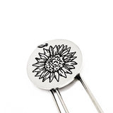 Sunflower Bookmark, Sunflower Lover, Adoration Gift, Good Luck Gift, Charm Bookmark, Daughter Gift, Wife Gift, Love Gift, Sunflower Charm