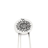 Sunflower Bookmark, Sunflower Lover, Adoration Gift, Good Luck Gift, Charm Bookmark, Daughter Gift, Wife Gift, Love Gift, Sunflower Charm