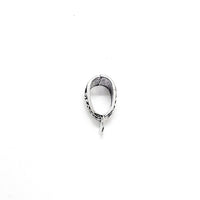 Silver-tone European Bail, Necklace Bail, Pendant Bail, Jewelry Bail, Bracelet Bail, Charm Bail, Bulk Quantity Options