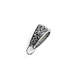 Silver-tone European Bail, Necklace Bail, Pendant Bail, Jewelry Bail, Bracelet Bail, Charm Bail, Bulk Quantity Options