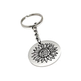 Sunflower Keychain, Charm Keychain, Sunflower Charm, Happiness Gift, Gift For Her, New Car Gift, Sunshine Nickname, Love Gift, Daughter Gift