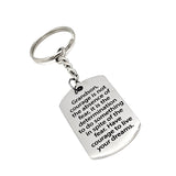 Grandson Gift, Grandson Keychain, Grandson Courage Gift, Encouraging Him, Gift For Him, Gift to Grandson, Gift from Grandparents
