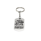 Family Gift, Some Call It Chaos, We Call It Family Keychain, Wife Gift, Family Christmas, Blended Family, Wedding Gift, Husband Gift
