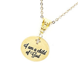 Faith Gift, I Am A Child Of God Necklace, Baptism Gift, Confirmation Gift, Christian Jewelry, Faith Jewelry, Christian Woman Gift For Her