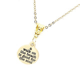 Beach Trip Gift, A Walk On The Beach Is Good For The Soul Necklace, Girlfriend Gift, Girls Trip Gift, Beach Trip Memories, Gift For Wife