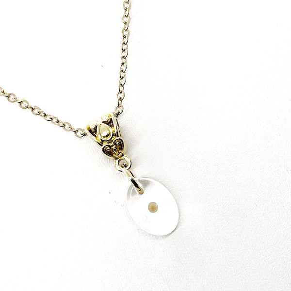 Mustard Seed Necklace, Mustard Seed Charm Necklace, Oval Mustard Seed Pendant, Mustard Seed Faith, Mustard Seed Necklace Gift For Her