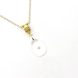 Mustard Seed Necklace, Mustard Seed Charm Necklace, Teardrop Mustard Seed Pendant, Mustard Seed Faith, Mustard Seed Necklace Gift For Her