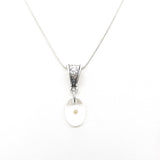 Mustard Seed Necklace, Mustard Seed Charm Necklace, Oval Mustard Seed Pendant, Mustard Seed Faith, Mustard Seed Necklace Gift For Her