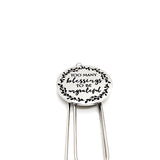 Faith Gift, Too Many Blessings To Be Ungrateful Charm Bookmark, Blessings Gift, Grateful Gift, Faith Bookmark, Bible Bookmark, Reader Gift
