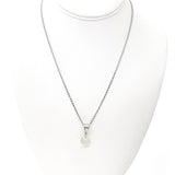 Mustard Seed Necklace, Mustard Seed Charm Necklace, Round Mustard Seed Pendant, Mustard Seed Faith, Mustard Seed Necklace Gift For Her