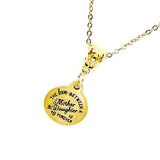 Mother And Daughter Gift, The Love Between A Mother And Daughter Is Forever Necklace, Gift For Mom, Gift For Daughter, Gift For Her