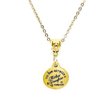 Mother And Daughter Gift, The Love Between A Mother And Daughter Is Forever Necklace, Gift For Mom, Gift For Daughter, Gift For Her