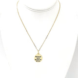 Daughter Gift, And Though She Be But Little She Is Fierce Necklace, Daughter Necklace, Gift For Her, Wife Gift, Granddaughter Necklace Gift