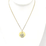 Christian Woman Gift, She May Be Quiet But She’s A Warrior And Her Prayers Can Move Mountains Necklace, Faith Gift, Christian Jewelry