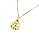 Grandmother Gift, Granddaughter Gift, The Love Between A Grandmother And Her Granddaughter Is Forever Necklace, Grandmother Christmas Gift