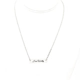 Affirmation Jewelry, I am Worthy Necklace, Encouraging Her, Motivating Her, Strong Woman Gift, Affirmation Necklace, Affirmation Words