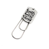 Motivation Gift, Hustle Until Your Haters Ask If You Are Hiring Charm Bookmark, Affirmation Gift, Motivating Her, Motivating Him