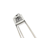 Hot Chocolate Gift, My Bells Don’t Jingle Without Hot Chocolate Charm Bookmark, Christmas Gifts, Reader Gifts, Gift Basket Items, Book Lover