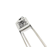 Hot Chocolate Gift, My Bells Don’t Jingle Without Hot Chocolate Charm Bookmark, Christmas Gifts, Reader Gifts, Gift Basket Items, Book Lover