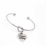 Love Gift, Love Freely Bracelet, Charm Bracelet, Love Jewelry, Gift For Her, Daughter Gift, Wife Gift, Love Bracelet, Granddaughter Gift